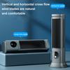 Desktop Air Conditioner Cooling Fan 3 Speeds USB Rechargeable Adjustable Portable Bladeless Horizontal Vertical Home Office Air Cooler Tower Fan