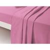 Flat Sheet - DP135 - Pink - 240 Cm X 300 Cm - 100% Cotton - Machine Washable At 60°