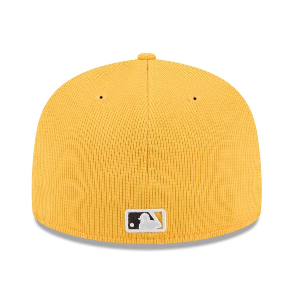 2025 Spring Camp Model Cap Overseas Import 59FIFTY San Diego Padres 2025 MLB SPRING TRAINING BP FITTED CAP GOLD SAN DIEGO PADRES Baseball 5950 Hat