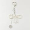 Adit Pearl Ribbon Keyring
