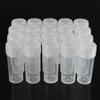 10pcs/20pcs 5ml Plastic Test Tubes Vials Sample Container Powder Craft Screw Cap Bottles for Office School Chemistry Supplies