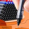 Ability High Capacity Full Needle Tube Straight Liquid Pen Quick-drying Rollerball Pen Gel Pen