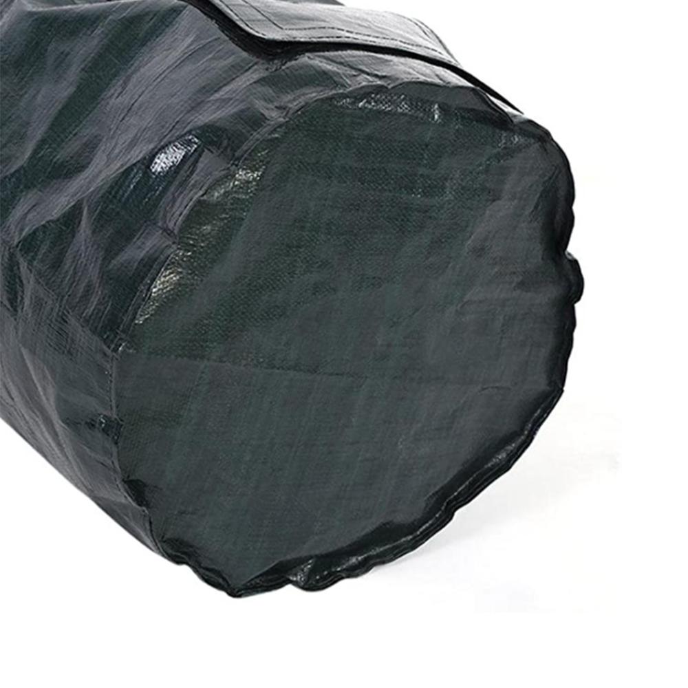 Collapsible Garden Yard Compost Bag with Lid Environmental Organic Ferment Waste Collector Refuse Sacks Composter 34/15 Gallons