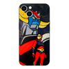 Black Tpu Case For Samsung Galaxy S22 S20 S21 FE PLUS ultra+S10 E Lite Back Cover UFO Robot Grendizer