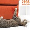 2Pcs Cat Scratcher Sofa Scraper Deterrent Tape Cat Couch Furniture Protector Self-Adhesive Cat Scratching Pad Protection Cover