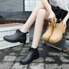 Summer New Women's Fashion Slip-on Sleeve Waterproof Outdoor Leisure All-match Non-slip Womens Rain Boots Water Shoes Size 36-41