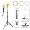 Light Ring With Tripod Round Ring Lamp Led Lights Stand Selfie Photography Lighting Photo Studio For Makeup Video Vlog Set USB