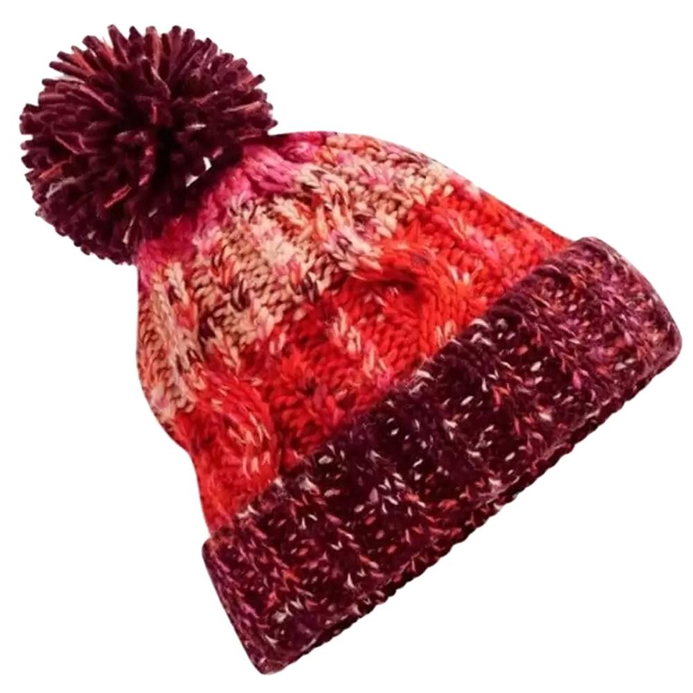 Beechfield Womens/Ladies Corkscrew Pom Pom Beanie