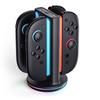 SUPCASE Nintendo Switch 2 Accessories Joy Con Charger Charging Dock Supports Charging 9 Light Modes Magnetic Controller Compatible with Switch 2 Joy