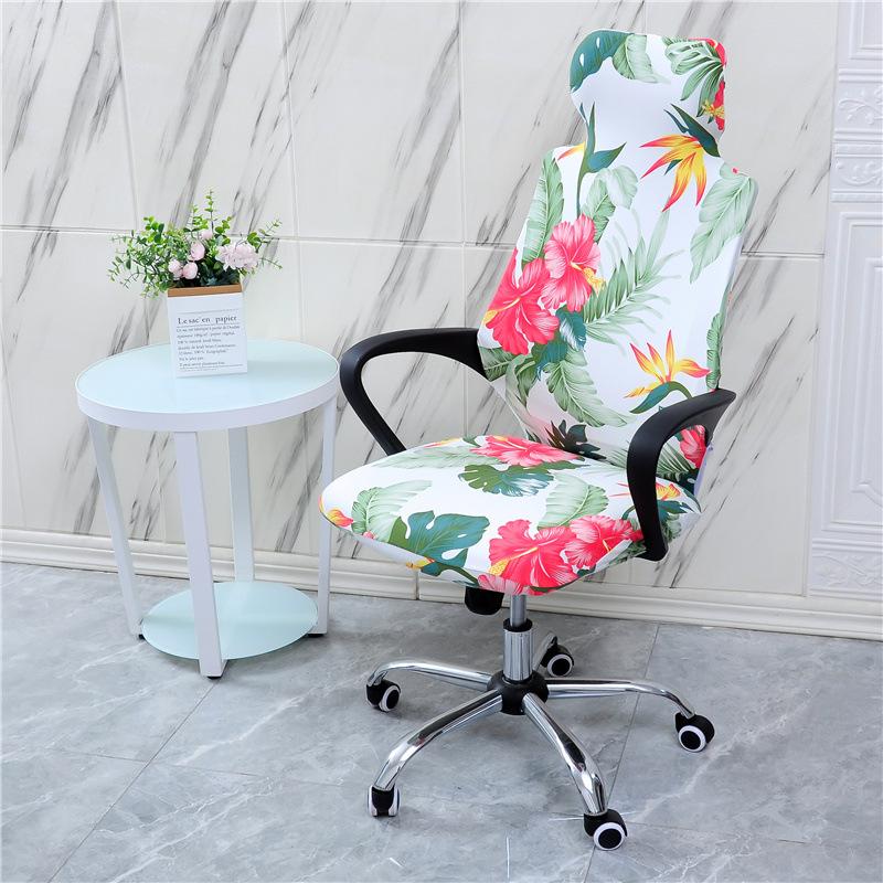 Elastic Office Headrest Chair Cover Computer Chair Cover
