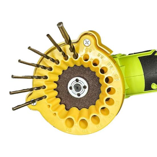 1/2Pcs Handheld Drill Bit Sharpeners Angle Grinder Universal Easy To Use Precision Power Drill Bit Sharpening Attachment Tools