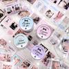Romantic Ballet Series Sticker Kawaii Girl Scrapbook Decor Kpop 3 Inch Photo Card Packing DIY Material Stickers Tape