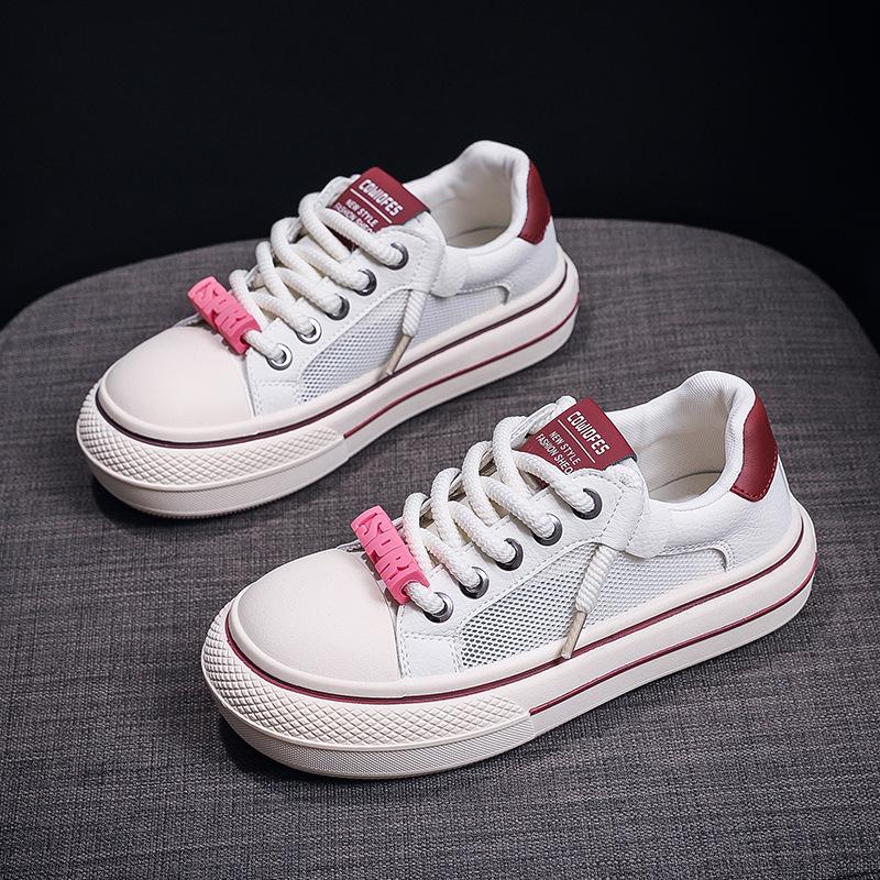 Breathable Canvas Shoes Women's Spring and Summer New Versatile Student Tide Shoes Running Board Shoes Casual Shoes