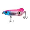 6.5CM/18G/24G Fishing Lure Light with Treble Hook Long Casting Sinking Artificial Bait with 3 Colors LED Light Saltwater Freshwater Bass Walleye