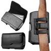 Universal Leather Waist Bag Phone Belt Clip Flip Cover Magnetic Durable Mobile Phone Bag Outdoor