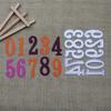 Big Digital Set Die Cut Numeral Metal Cutting Dies Stencil Scrapbooking Embossing 2024 New Christmas Craft Stamps And Dies