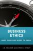 The Business Ethics : What Everyone Needs To Know Book