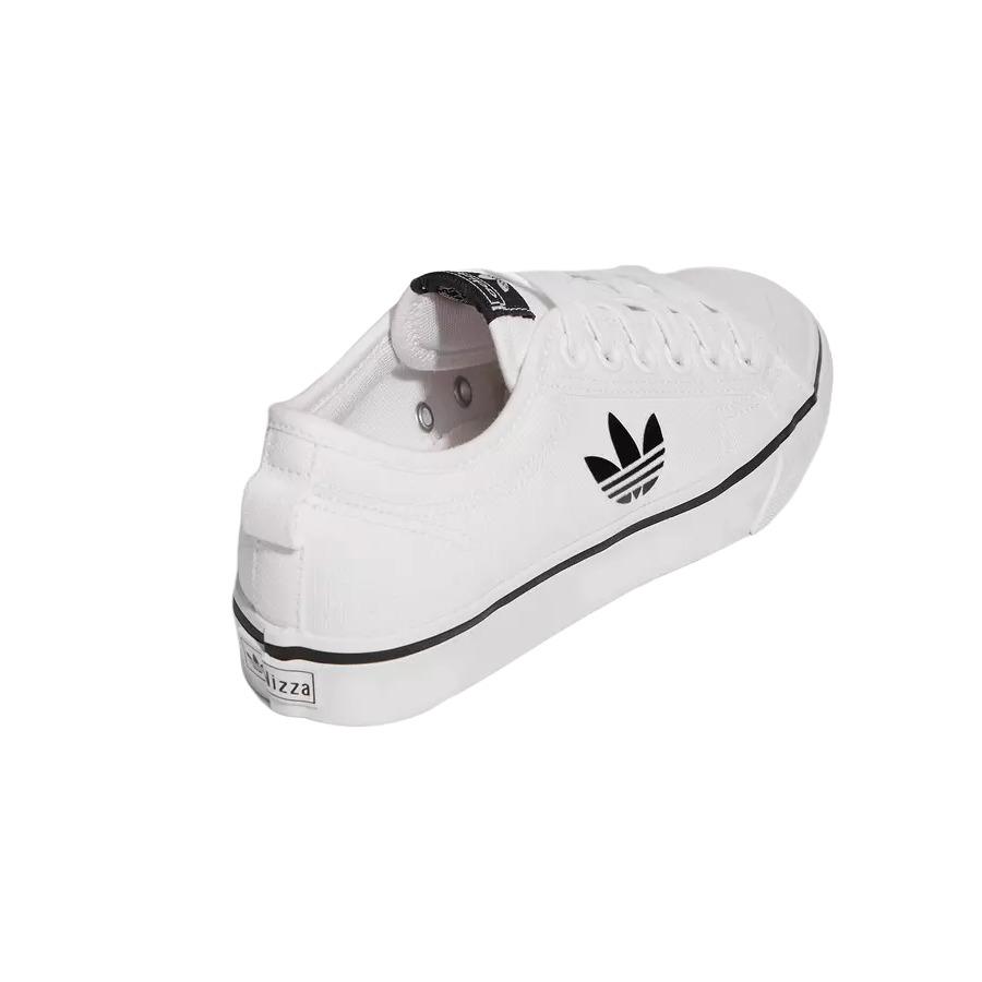Adidas Originals Nizza Versatile Comfortable Shock Absorbing Durable Low-Top Skate Shoes Unisex Skate Shoes White HQ6940
