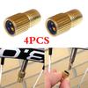 4Pcs/Set To Valve Adapter Converter Road Bike Bicycle Pump Tube 1.5Cm