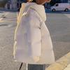2XL Women's Down Jacket Women's Mid-length Cotton Jacket Winter New Korean Thickened Cotton Coat Student Bread Coat Cotton Jacket