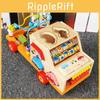 Educational Kid Wooden Learning Car Shape And Pattern Recognition Play Toddler