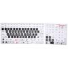 Keyboard Stickers PVC Clear Frosted Pattern Decorative DIY Cute Style Keycaps Stickers for General