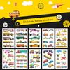 1pcs Fake Tattoo Stickers Cartoon Car Temporary Tattoo Kids Children Hands Arm DIY Body Art Temporary Tattoo Sticker