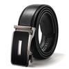 New Korean Style Men's Belt Trendy Alloy Automatic Buckle Leather Pants Belt Business Casual Young and Middle Aged Belt Men