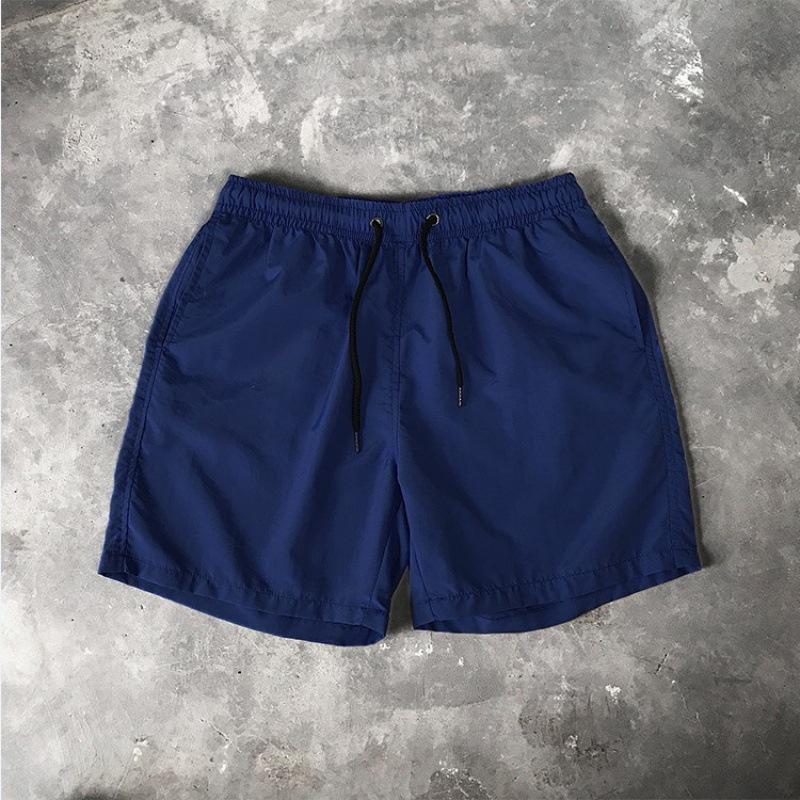 Summer Men's Casual Shorts Candy Colored Five Quarter Pants Men's Sports Loose Quick Drying Thin Beach Pants Shorts Men’s