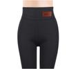 Women Solid Warm Winter Tight Thick Velvet Wool Cashmere Pants Trousers