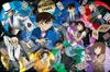 EPOCH 1000 Piece Jigsaw Puzzle Detective Conan Tracking Searchlight X with Glue and Spatula with Score Ticket EPOCH (50 75cm) 12-611s