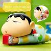 Crayon Shin-Chan Clockwork Toy Anime Stress Relief Cartoon Cute Pvc Doll Crawling Toy Home Desk Decoration For Kid Children Gift