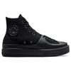 Converse Chuck Taylor All Star Construct High Mono Canvas - Triple Black Unisex Sneakers A06888C