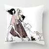 Fashion Ladies Pillowcase Home Decor Living Room Sofa Cushion Cover Home Decor Pillowcase