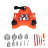 16Pcs Diamond Drill Bit Hole Saw 6?50mm Cutter Drilling Tool Set Kit for Tile WoodOrange