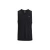 Solid Crew Neck Sleeveless Sports Vest Men Tops Black 1376519-001