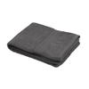 Serviette De Toilette - EDEN - Laguna - 70 X 140 Cm - 100% Coton GOTS - Anthracite