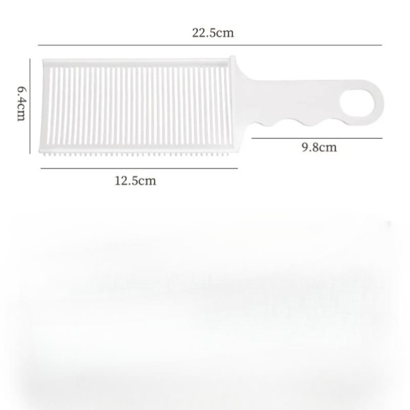 Men Flat Top Fading Comb Barber Blending Clipper Hair Cutting Comb Heat Resistant Fade Comb Salon Styling Tools Professional New