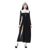 Halloween Adult Costume Cosplay Sexy Cross Nun Costume Mardi Gras Costume