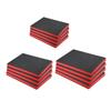 4x Craft Foam Inserts for Cases Reliable Protection Professional Liner Cuttable for Storage Organizer Crafts Padding Tool Box