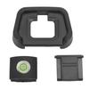 22mm DK 29 Eyepiece Eyecup Camera Viewfinder Eye Cup with Hot Shoe Cover Spirit Level for Nikon