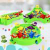 Colorful Beads Frog Snatching Bean Plastic Children's Interactive Puzzle Toy Party Game