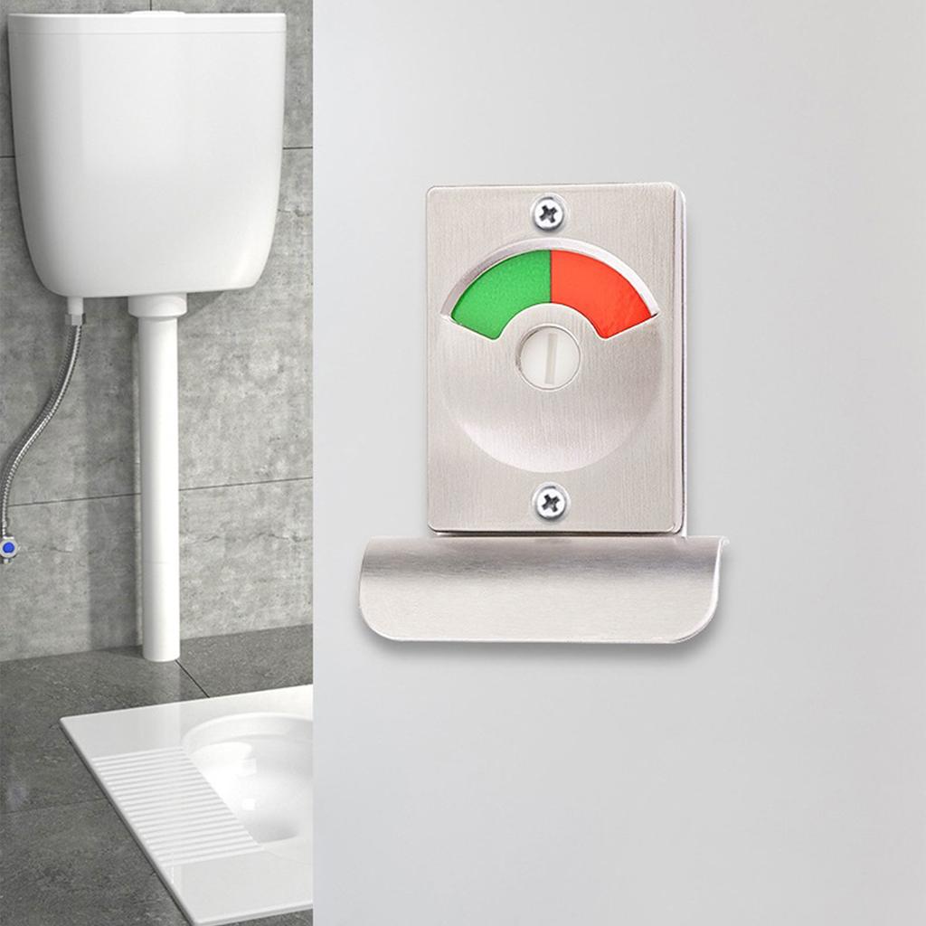 Нержавеющая сталь конфиденциальность занят общественный туалет для защелки для ванной индикатор дверной замок туалет гардеробная свободна Engage