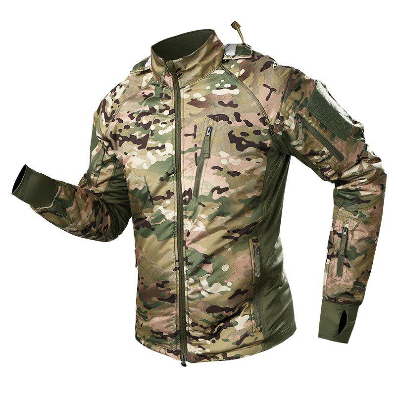 Men's Waterproof Military Tactical Jacket Men Warm Windbreaker Bomber Jacket Camouflage Coat US Army