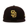 [New Era] 59FIFTY San Diego Padres [MLB ON-FIELD AUTHENTIC GAME FITTED CAP] SAN DIEGO PADRES Hat 5950 (7-12 (approx. 59.6 Cm)) [Used]