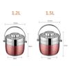 2 Layer Insulated Lunch Box 1200/1500ML Thermos Soup Jar Portable Thermal Food Container  School