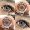 (0~-6.00 Grade) 1 Pair Colored Contact Lenses with Degree Diopter Contact Lenses Prescription Lens