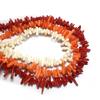 Coral Sapling Punch Loose Beads Gemstone Charms for Elegant Women Necklace Bracelet Jewelry Accessory Making