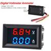 Digital Voltmeter DC 100V 10A Voltmeter Ammeter Blue + Red LED Amp Dual Digital Volt Meter Gauge Electromobile Motorcycle Car