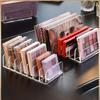 Transparent Eyeshadow and Makeup Storage Tray with Drawer Compartments